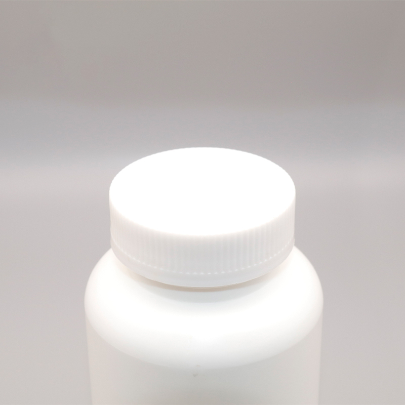 Оптова 150 мл порожня пластикова біла кругла форма для упаковки таблеток, банки для таблеток із гвинтовою кришкою. Представлене зображення