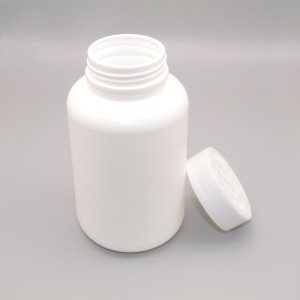 Оптові 150 мл порожніх пластикових білих круглих таблеток для упаковки таблеток із гвинтовою кришкою