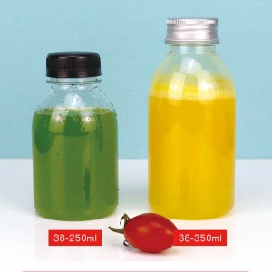 Bán buôn 200 Ml Chai nước trái cây nhựa có thể phân hủy sinh học Chai nhựa cho nước trái cây Chai nước trái cây bằng nhựa 350 Ml có nắp