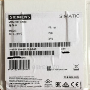 Vidio ny Siemens 256 MBYTE 6ES7954-8LL03-0AA0