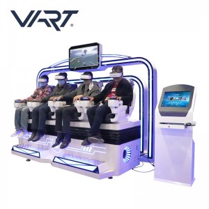 4 na upuan 9D VR Cinema Motion VR Chair