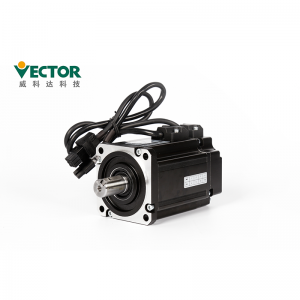 Factory Cheap 0.75kw Servo Drive - 380V 3KW 1500rpm Three Phase AC Servo Motor Drive Supplier For CNC Machine – Vector