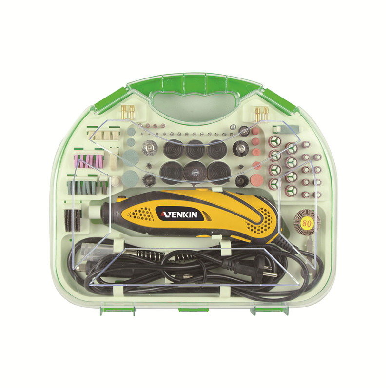 Kit de accesorios de ferramenta rotativa de 135 W para gravador de velocidade variable mini amoladora eléctrica