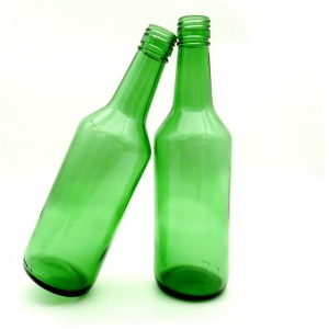 360 मिलीलीटर हरी सोजू कांच की बोतल