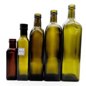 0,5 l Marasca-Olivenöl-Glasflasche