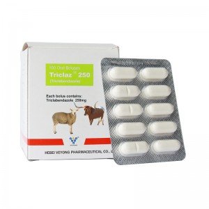 250 mg triclabendazol bolus