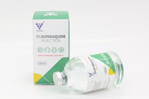 گرم، شہوت انگیز وڪري لاء چين Buparvaquone انجکشن 5% Veterinary دوائن لاء