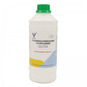 3% Levamisole klorhidrato + 6% Oxyclozanide Ahozko Soluzioa