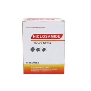 1250 mg niclosamide bolus voor rundvee