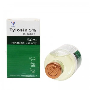 5% Tylosin Injection para sa beterinaryo