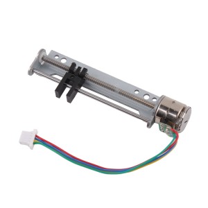 Motor stepper me vidë rrëshqitëse mikro 10mm 5VDC Mini motor linear stepper për rregullim të saktë të fokusimit të instrumentit