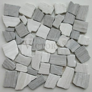 Aukštos kokybės smėlio spalvos natūralaus akmens dekoravimas netaisyklingos marmurinės mozaikos grindims Kinijos grindims Marmurinės mozaikos didmeninės plytelės su matiniu paviršiumi Akmens mozaikinės plytelės Natūralaus akmens mozaikinės plytelės Mažos akmens mozaikos Akmens mozaikos Backsplash lauko mozaikinės plytelės