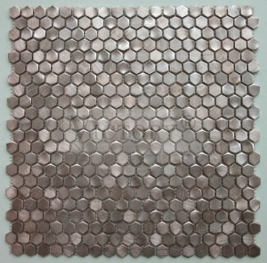 Најновиот дизајн мозаик од цврста алуминиумска легура за декорација со посипување на домот