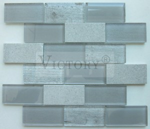 ການຕົກແຕ່ງຫ້ອງຮັບປະທານອາຫານແບບອາເມລິກາແບບເລື່ອນຊັ້ນໃຕ້ດິນ Mosaic Tiles Backsplash Subway ກະເບື້ອງ Crystal Glass Stone Mosaic Bianco Carrara ສີຂາວ Marble Mosaic Tiles ສໍາລັບເຮືອນຄົວ Backsplash & ຫ້ອງນ້ໍາ