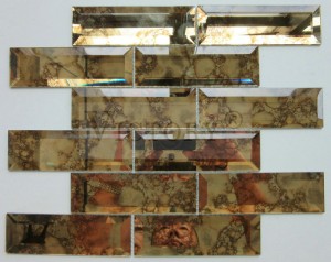 Καθρέφτης Μωσαϊκό Πλακάκια Κρυστάλλινο Μωσαϊκό Μωσαϊκό Τέχνη Μωσαϊκό Καθρέφτη Τέχνη τοίχου
