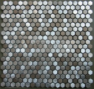 Кеңсеге, ас үйге, жуынатын бөлмеге, жатын бөлмеге арналған алюминий алтыбұрышты мозаика