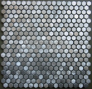Алуминиумски шестоаголен мозаик за канцеларија, кујна, бања, спална соба