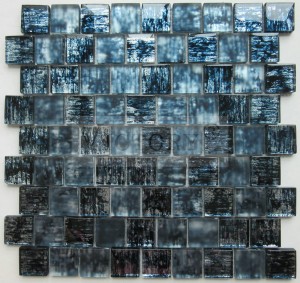 Mosaico de hoja de oro de inyección de tinta Azulejos de mosaico impresos digitales Azulejos de mosaico de cobre Azulejos de mosaico rojo Azulejo de mosaico verde Mosaico de cristal