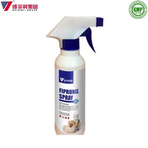 Medicina Veterinaria Pesticide Insecticide Victoria Fipronil Spray for Canes et Feles