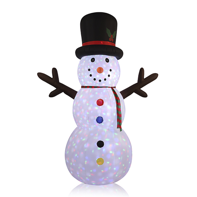 12-futu-maualuga Inflatable emo o le Snowman