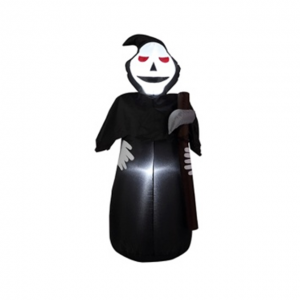 4FT Inflatable Grim Reaper with LED Lights