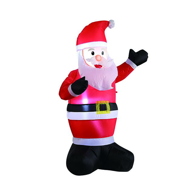 Papá Noel inflable de 4 pies