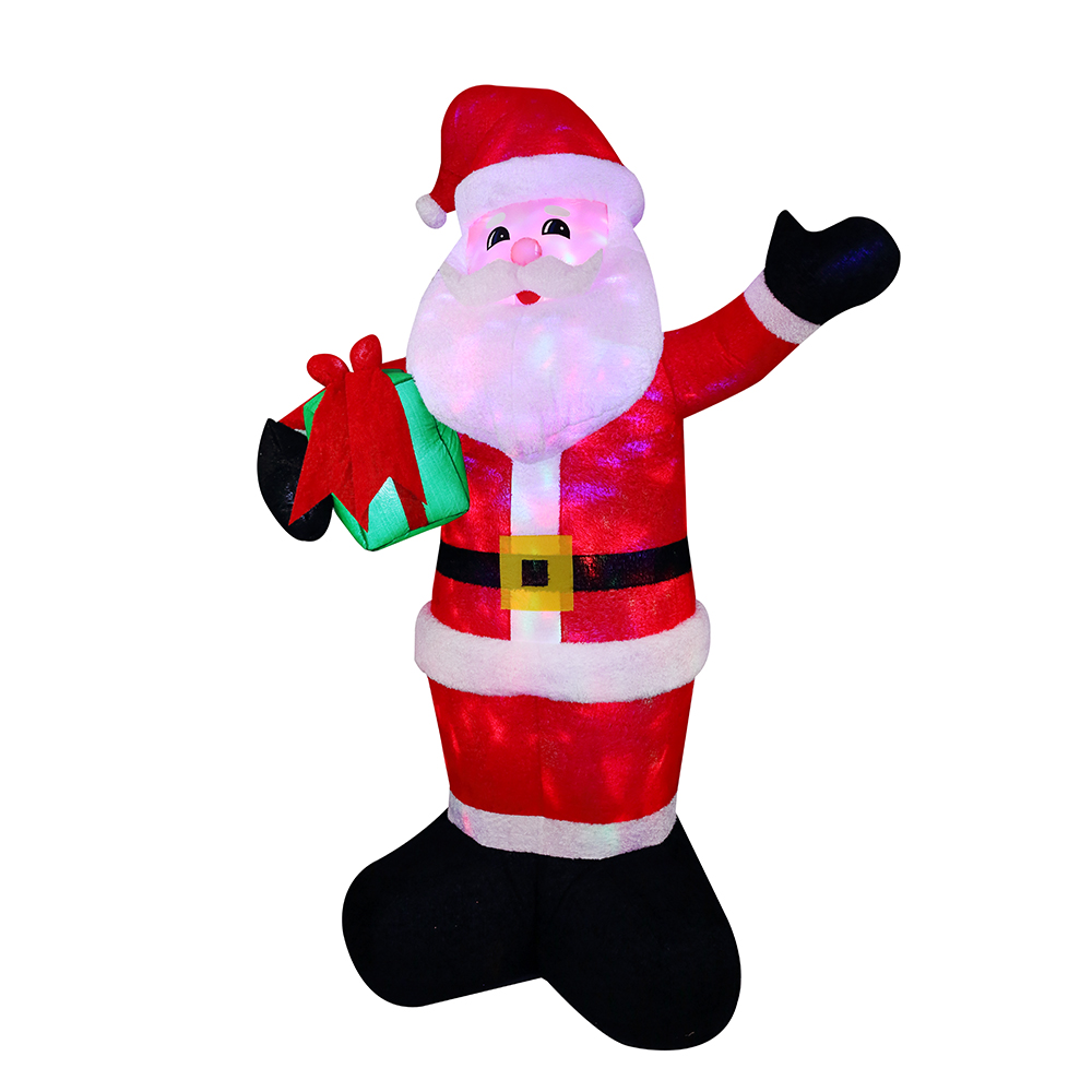 12FT Plush Inflatable Santa