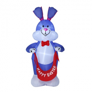 4FT Inflatable Easter Bunny
