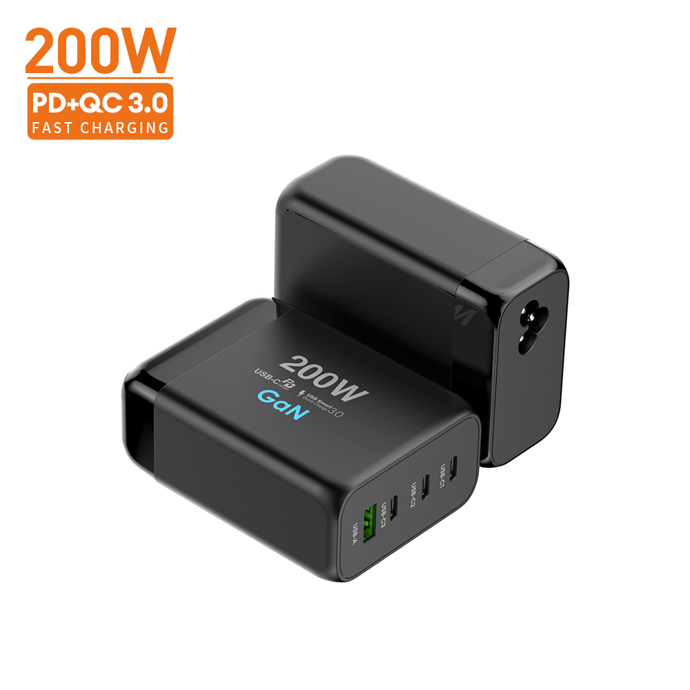 Vina Amazon शीर्ष बिक्रेता वाल चार्जरिंग फोनहरू 200w 100W 65W Port C Pd Qc3.0 फोन एडाप्टर चार्जर