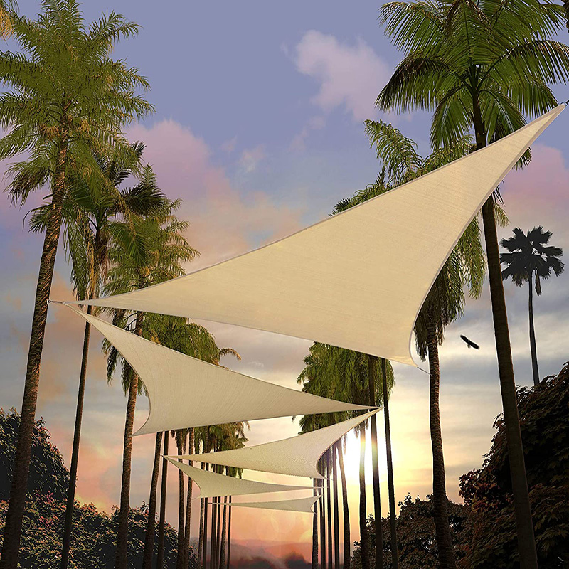 Sun Protection Fabric 100% HDPE Waterproof Shade Sail