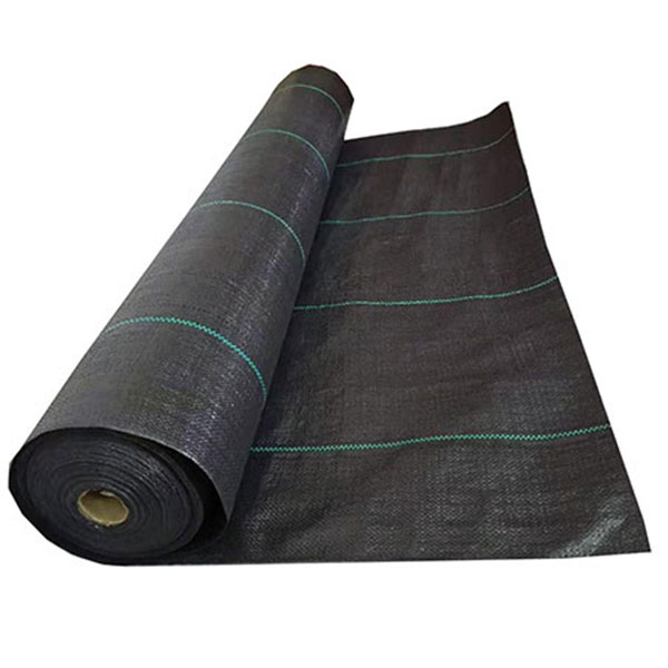 Top Grade Made in China PP Woven Fabric 70 GSM Landscape Fabric Anti Grass Cloth PP Weed Control Mat, Anti UV PP Woven Plastic Mulch Film, Black Plastic Ground Cover Roll
