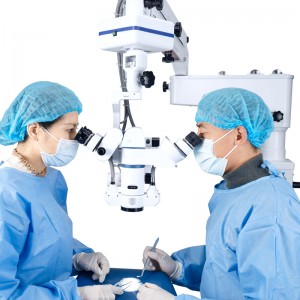 Mikroskopy ortopedyczne do chirurgii kręgosłupa ASOM-4 z zmotoryzowanym zoomem i ostrością