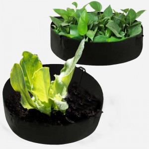 Kör alakú termesztőtáska terasz kerti gyógynövény virágos zöldségnövény óvoda udvarára és szabadban