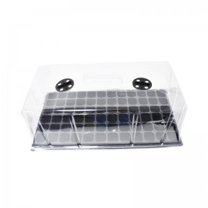 72 Cells Seed Starter Tray Plant Kit Extra Strength For Cog Seedlings Propagation Germination Tray