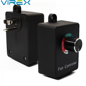 Régulateur de vitesse pour ventilateur de conduit en ligne, routeur à cadran Variable, ventilateur d'extraction centrifuge