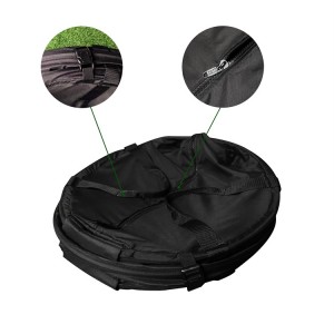Portable Collapsible Dry Trimming bag Waterproof Black Flower Leaf Bud Tumble Hydroponics