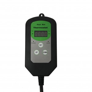 Digitálny termostat na vyhrievanie sadeníc Hydroponický skleníkový termostat na ovládanie
