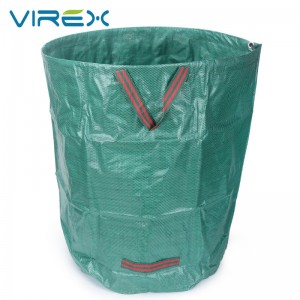 PE Leaf Bag Leaves Collection Holder Biodegradable Reusable Garden Waste Bag