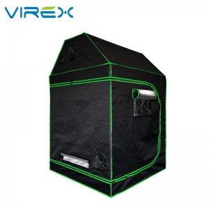 Покривна кубична палатка за отглеждане Гореща популярна водоустойчива палатка за отглеждане на врати Пълни комплекти