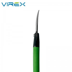 VIREX ټرمینګ کینچی سټینلیس سټیل بلیډونه د دقیق تریمینګ بونسای نبات وده لپاره