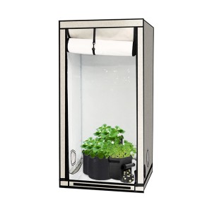White Grow Tente 80*80*160CM Hydroponics Greenhouse Agriculture Grow Tente