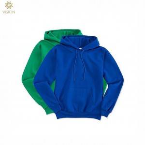 PriceList for 100% Cotton Pique Polo Shirt - Wholesale Good Quality Plain Cotton Fleece Hoodies In Bulk – Vision