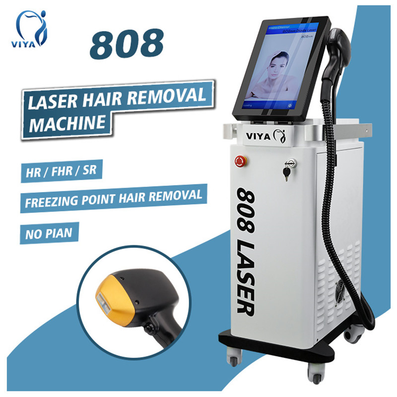 2023 professional 808 diode laser hair removal machine laser beauty equipment alexandrite laser hair removal machine