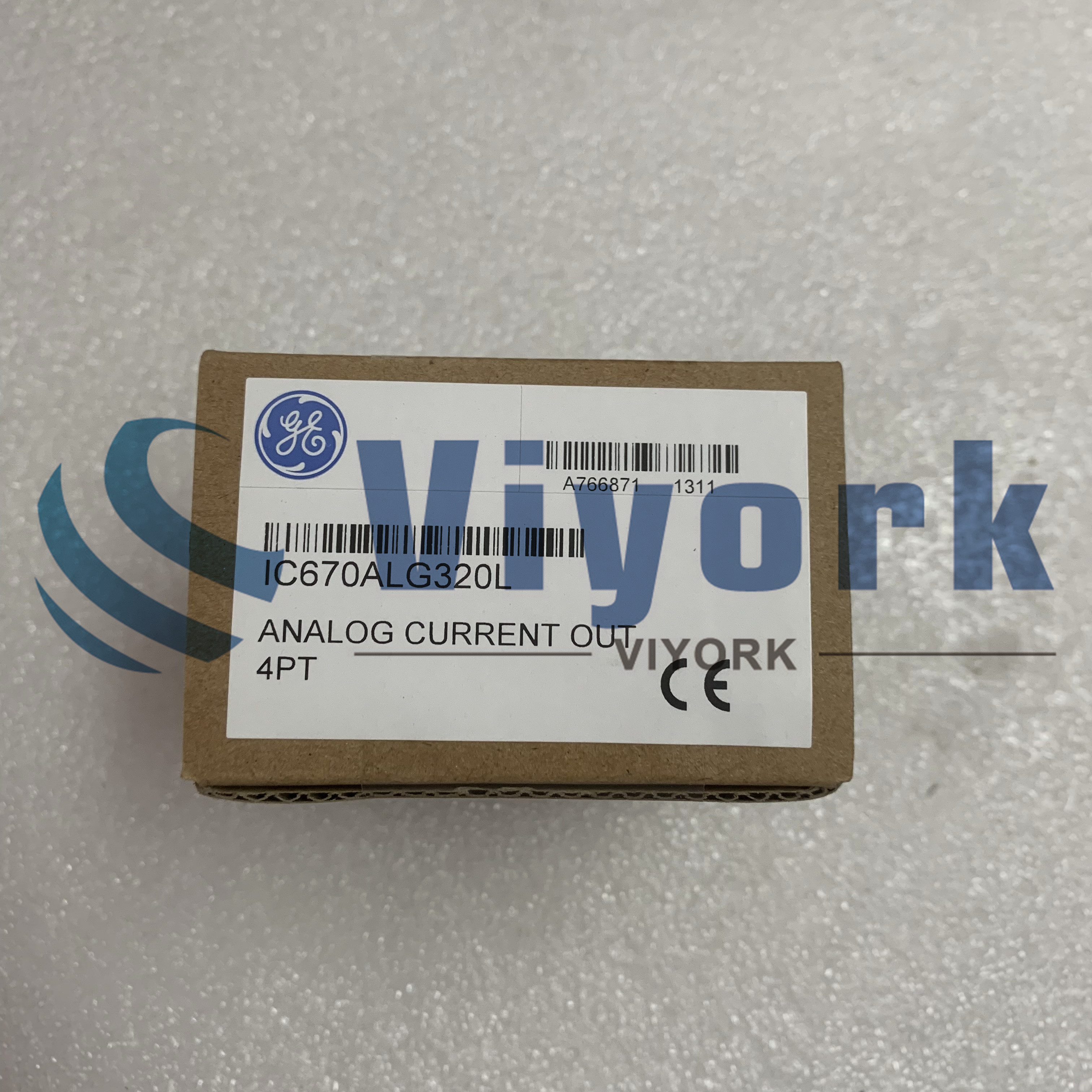 GE IC670ALG320 ANALOG OUTPUT MODULE CURRENT / VOLTAGE-SOURCE 4POINT NEW