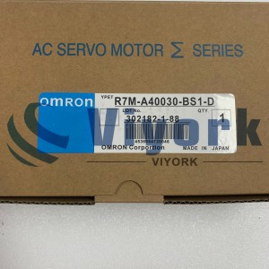 I-Omron AC Servo Motor R7M-A40030-BS1-D