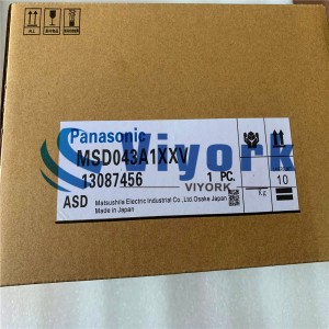 Panasonic Servo wakọ MSD043A1XXV