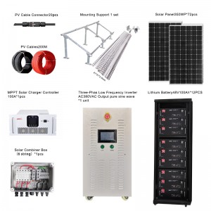 Vmaxpower MU-SPS20KW Off Grid Inverter Charging Solar Energy System