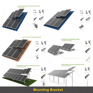 Sistema solar de venda calenta MU-SGS30KW MULTIFIT a la xarxa Sistemes d'energia solar comercial i domèstic