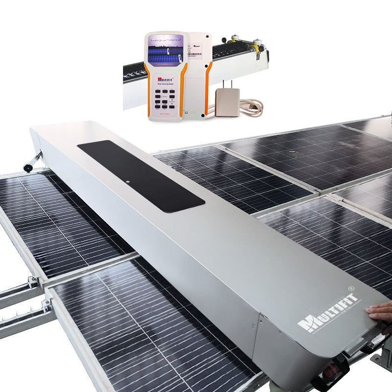 MULR990-2 saules paneļu tīrīšanas mašīnas automātiskās tīrīšanas robots saules bateriju enerģijas sistēmas tīrīšanas robotam