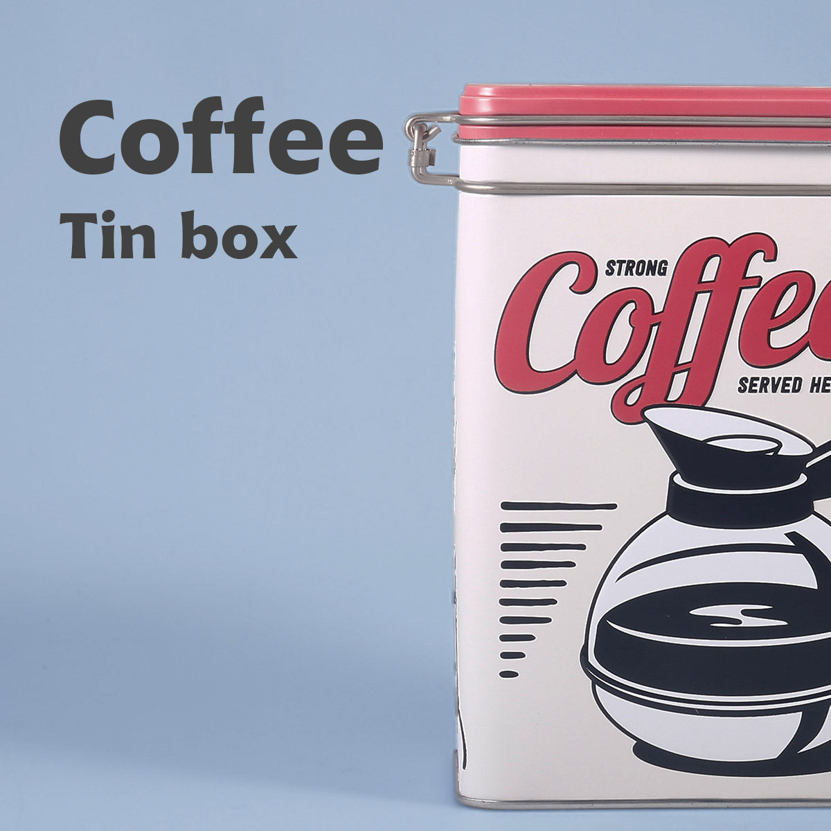 Caixa de llauna de cafè